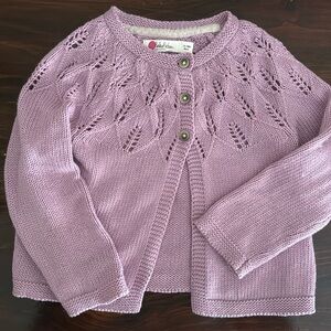 Baby Boden Purple soft sweater